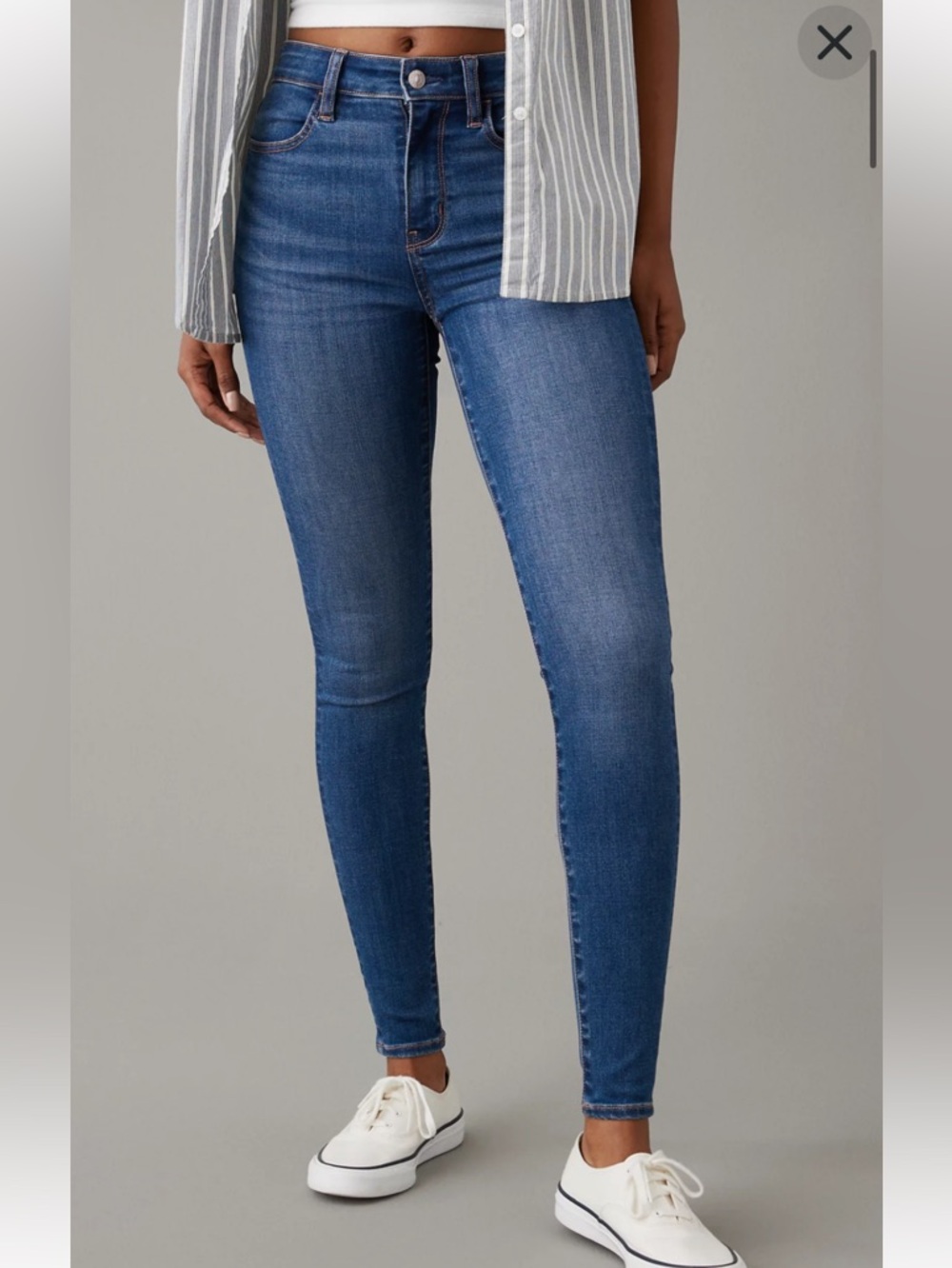 American Eagle Super High Rise Skinny Jeans